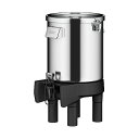 サーモス THERMOS サーモス 高性能温冷ディスペンサー JIQ-14 ステンレスブラック(69-5107-35) 取り寄せ商品