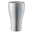 田辺金具 華 タンブラー 300ml 艶消し(シルバー)(TK-1931) 取り寄せ商品