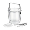 サーモス THERMOS 洗浄機対応 二重アイスペールクリアー TPL-1400(68-9205-64) 取り寄せ商品