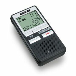楽天コンプモト　楽天市場店MEDIK 簡単ボイスレコーダー ブラック VR-004SV（AMP） 取り寄せ商品