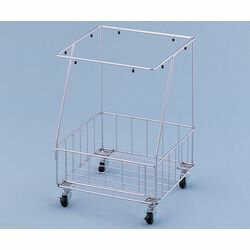 アズワン ダストカートエコノミー ステンレス (1台)(DC-EC70SUS) 取り寄せ商品