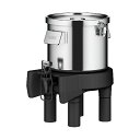 サーモス THERMOS サーモス 高性能温冷ディスペンサー JIQ-06 ステンレスブラック(69-5107-33) 取り寄せ商品
