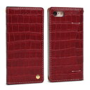 FANTASTICK WetherbyEPremium Croco (Red) for iPhone 7 I7N06-16B767-06 񂹏i