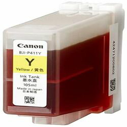 純正品 Canon キャノン BJI-P411Y インクタンク イエロー (4843B001) 目安在庫=△