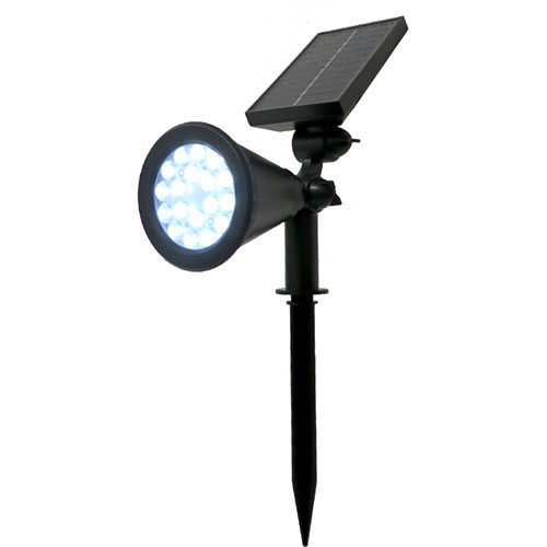 センター商事 18LEDソーラーパネルライト ホワイト(YC-SW6069-WH) 取り寄せ商品