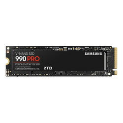 サムスン(SSD) PCIe 4.0 NVMe M.2 SSD 990 PRO 2TB(MZ-V9P2T0B-IT) 目安在庫 △