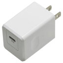 BAUT PD対応Type-CポートAC充電器18W ホワイト(BAC1CPD18SW) 取り寄せ商品