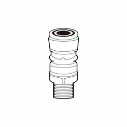 ジョプラックス カプラ接続用ソケット (1個)(TS-4NR) 取り寄せ商品