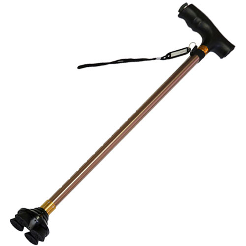 センター商事 LEDライト杖 303-2Y-J0319 底座604 ゴールド(303-2Y-J031 ...