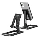 エムディーエス スマートフォンスタンド(折りたたみ式・軽量タイプ)(MDS-SPSTD01BK) 取り寄せ商品