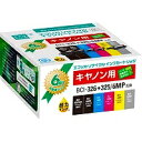 エコリカ BCI-326+325/6MPリサイクルインクカートリッジ ECI-C325+3266P/BOX(ECI-C3253266P/B) メーカー在庫品