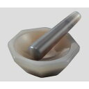 アズワン メノー乳鉢(浅型) φ110×φ130×33mm 乳棒付き (1個)(4571110726501) 取り寄せ商品