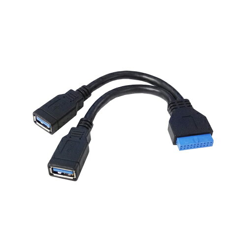 変換名人 M/B アクセサリー USB3.0 ピンヘッダケーブル(MB-USB3/CA) 取り寄せ商品
