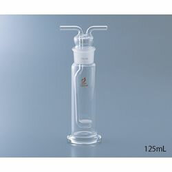 クライミング ガス洗浄瓶（板フィルター付き）　1000mL (1個)(CL0457-04-101) 取り寄せ商品