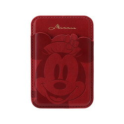 PGA ピージーエー MagSafe対応 カードウォレット[ミニーマウス](PG-DMGCW02MNE) 取り寄せ商品