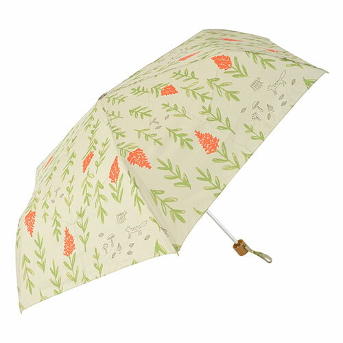 三国 MKN 55cm耐風楽ミニ傘 fall season(フォールシーズン) ベージュ(A2113515) 取り寄せ商品