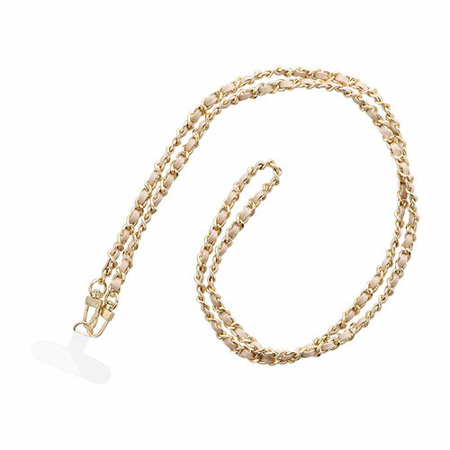 LEPLUS NEXT スマートフォン(汎用) ショルダーストラップ SHOULTY MULTI STRAP 編み込み(LN-SS06IV) 取り寄せ商品