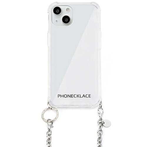 PHONECKLACE �������󥷥��������ȥ�å��դ����ꥢ������ for iPhone 13 ����С�(PN21589i13SV) ������߸���