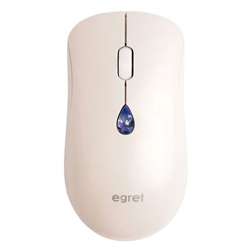 EGRET ワイヤレスジュエリーマウス 誕生月別の人口宝石ボタン 12月 タンザナイト(EM23-SJ-12) 取り寄せ商品