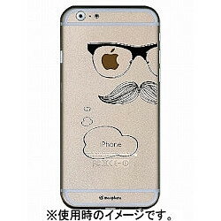 Envision Design Works アトモスフィア iPhone 6 クリアーデザインケース ヒゲメガネ EDPW-0030 取り寄せ商品