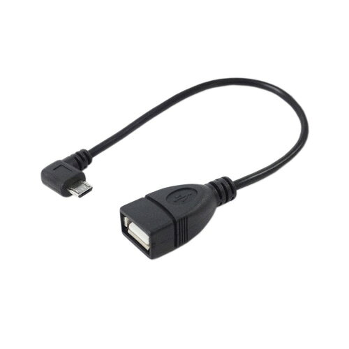 変換名人 USBmicro HOST L型ケーブル20(左L)(USBMCH-20LL) 取り寄せ商品