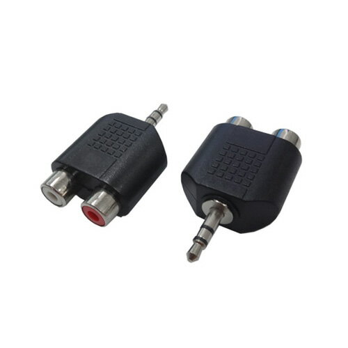 Ѵ̾ AVץ饰 RCA(᥹)2P to 3.5mm()ƥ쥪(AV/RCA2J-35PS(2P)) 󤻾