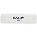 旭東エレクトロニクス SUNEAST USB3.2 フラッシュメモリ Type-A・Type-C 両搭載タイプ 64GB 1個(SE-USB3.0-064GC1) 目安在庫=○