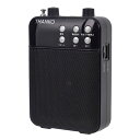 サンコー その場で録音再生できる多機能ポータブル拡声器 イベントやセミナー・講義に便利なハンズフリーで周囲に拡声(PRLU25SBK) 取り寄せ商品