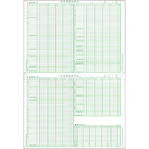 東京ビジネス 合計残高試算表 (一般・科目なし) 平成18年会社法対応 1冊(50セット)(4580283140540 x1) 取り寄せ商品