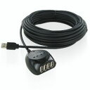 JARGY USB2.0アクティブケーブル&4ポートUSBハブ 5m HUB-286-5M 取り寄せ商品