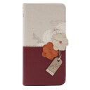 HAPPYMORI iPhone 8/7 Memories of Paris Diary ワインレッド(HM8232i7) 仕入先在庫品