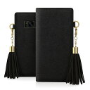Dreamplus Galaxy S8 Tassel Jacket ブラック(DP9800S8) 仕入先在庫品