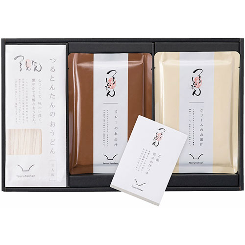 かけ・カレー・クリームのおうどん3人前 乾麺(3人前)・かけつゆ・カレーの(C6195514) 取り寄せ商品