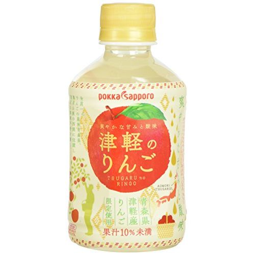 ポッカサッポロF&B PS 津軽のりんご ペット 280ml(24セット)(4582409189419 x24) 取り寄せ商品