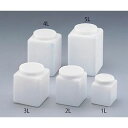 ハイルーテ角瓶(PE製) 2L (1箱)(2000) 目安在庫=○