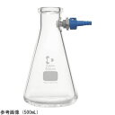 SCHOTT/DURAN 吸引ろ過瓶(PBT製チューブコネクター付)三角 250mL (1個)(4-3830-02) 目安在庫=△