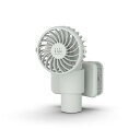 abbi 4WAY日傘対応クリップファン Fan CLIP ミントグレー(AB-DQ261GR) 仕入先在庫品