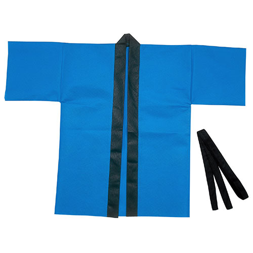 ARTEC 【20個セット】 カラー不織布ハッピ 子供用 J 青(ATC1289X20) 取り寄せ商品 ARTEC 【20個セット】 カラー不織布ハッピ 子供用 J 青(ATC1289X20) 取り寄せ商品