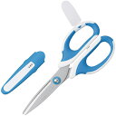 ソニック 【10個セット】 SONiC 学童はさみ メガサク 右手用 青(SK-312-BX10) 取り寄せ商品