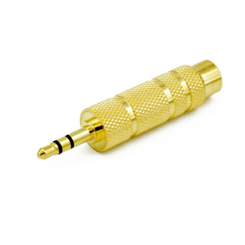 日本トラストテクノロジー 【10個セット】 ステレオ-ステレオミニ変換プラグ(JSC-026GDX10) 取り寄せ商品