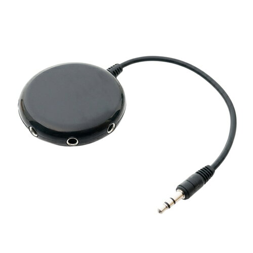 ミヨシ 【5個セット】 5分配ステレオプラグ ブラック(AAC-SP5/BKX5) 取り寄せ商品
