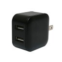 ミヨシ 【5個セット】 USB-ACアダプタ 2.4A 自動出力制御機能付 ブラック(IPA-US03/BKX5) 取り寄せ商品