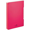 LIHIT LAB. 【5個セット】 AQUA DROPs ファイルケース A4 赤(A-5029-3-RDX5) 取り寄せ商品