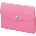 LIHIT LAB. 【10個セット】 CUBE FIZZ カードケース ピンク(A-6002-12-PKX10) 取り寄せ商品