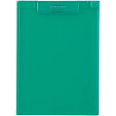 LIHIT LAB. 【5個セット】 クリップボード A4E 緑(A-977U-7-GRX5) 取り寄せ商品