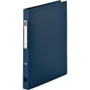 LIHIT LAB. 【5個セット】 noieーstyle リングファイル A4 ネイビー(F-7681-11-NVX5) 取り寄せ商品