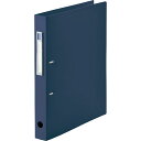 LIHIT LAB. 【5個セット】 noieーstyle D型リングファイルA4 ネイビー(F-7684-11-NVX5) 取り寄せ商品