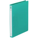 LIHIT LAB. 【10個セット】 P.P.リングファイル B5S 2穴 緑(F-862-6-GRX10) 取り寄せ商品