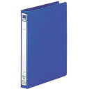 LIHIT LAB. 【10個セット】 P.P.リングファイル A5S 2穴 藍(F-866-NVX10) 取り寄せ商品