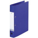 LIHIT LAB. 【10個セット】 リクエスト D型リングファイル A4S 青(G2230-8-BLX10) 取り寄せ商品